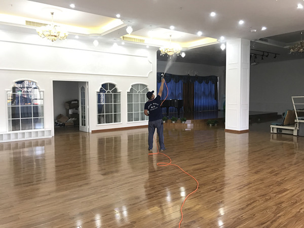 艺丁堡幼儿园大型甲醛治理.菌霉防控项目