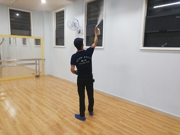 兔八哥早教中心大型甲醛治理.菌霉防控项目