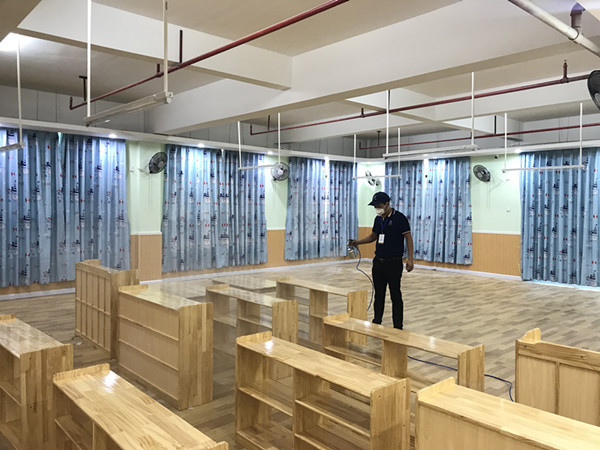 信鸿湳岸幼儿园大型甲醛治理.菌霉防控项目