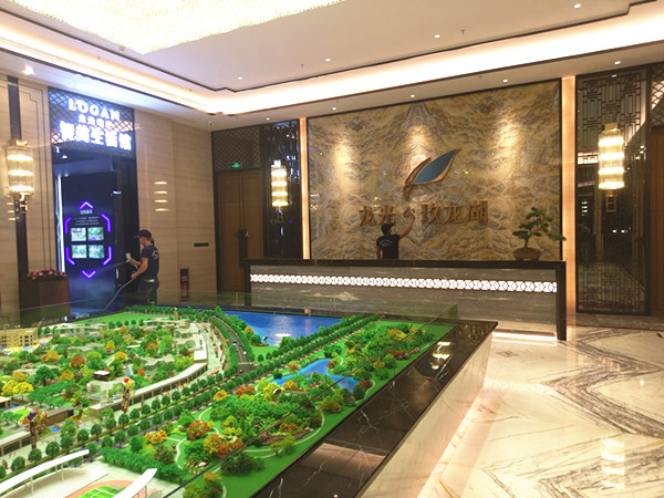 龙光地产玖龙湖营销中心大型甲醛治理.菌霉防控项目