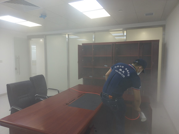 中国邮政银行大型甲醛治理.菌霉防控项目
