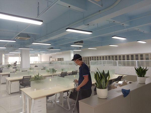 鸿骐科技集团大型甲醛治理.菌霉防控项目