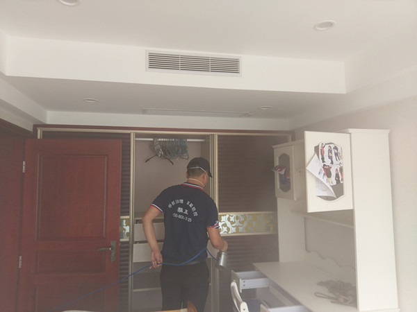 金域中央小区家庭甲醛治理.菌霉防控项目