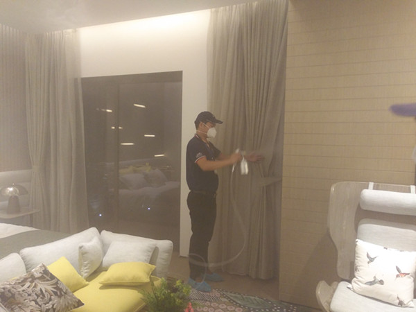 牧云溪谷营销中心.样板房大型甲醛治理菌霉防控项目
