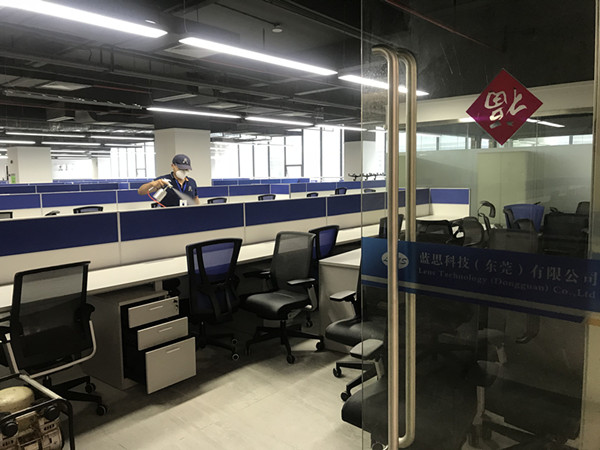 蓝思科技集团大型甲醛治理.菌霉防控项目