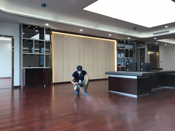 蓝思科技集团大型甲醛治理.菌霉防控项目