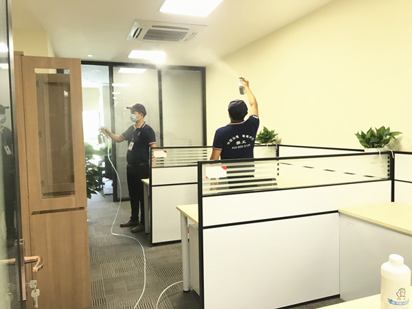 广东省智能机器人研究院大型甲醛治理.菌霉防控项目