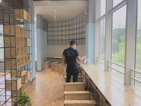 环保局大气环保体验馆大型甲醛治理.菌霉防控项目