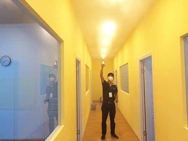 乐高其乐多创意科技培训中心大型甲醛治理.菌霉防控项目