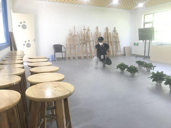 开明文化艺术学院大型甲醛治理.菌霉防控项目