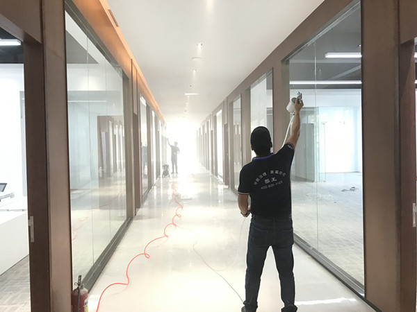 宏发集团塘厦城市更新项目办公楼大型甲醛治理.菌霉防控工程