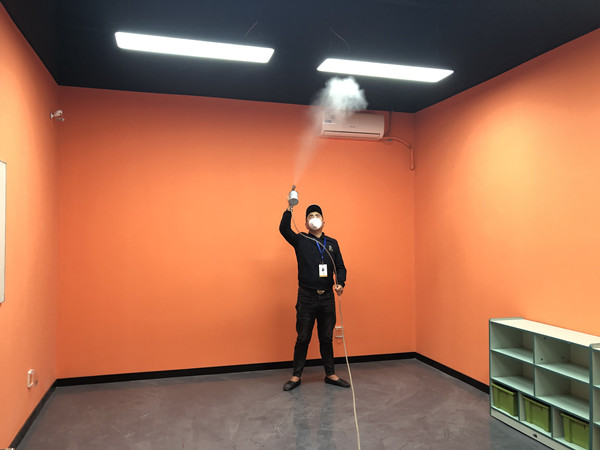百变创享国际艺术创意中心大型甲醛治理.菌霉防控工程