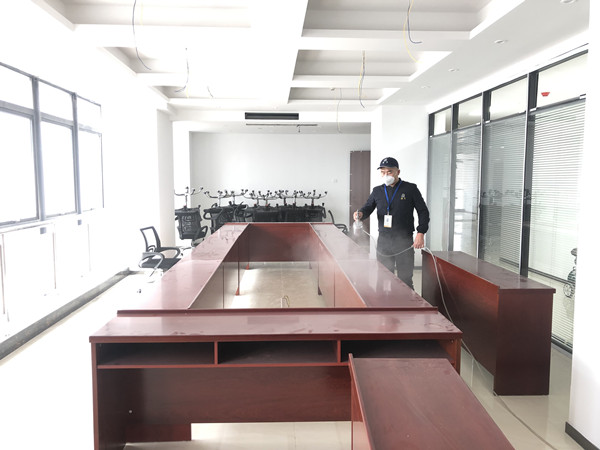 中国铁建集团公司大型甲醛治理.菌霉防控工程
