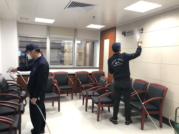 广东南方电网集团大型甲醛治理.菌霉防控工程
