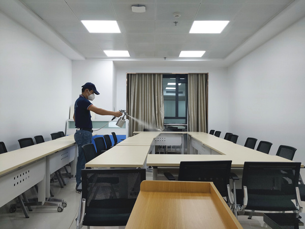 中国石油广东总部大型甲醛治理.装修除味工程