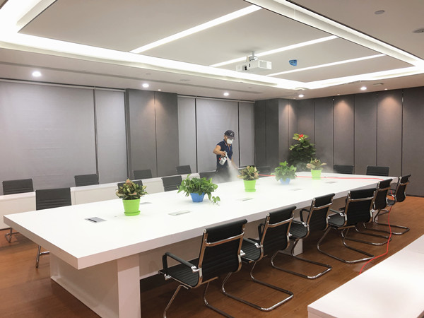 中国市政工程院东莞分院大型甲醛治理.装修除味工程