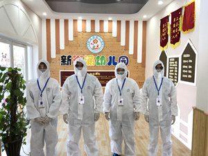 新谷涌幼儿园大型防疫消毒工程